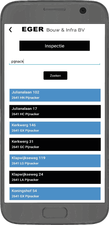 Brandkranen zoeken op plaats, postcode of adres